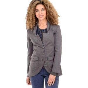 PRAIRIE UNDERGROUND Grey Cotton Twill Vernacular Jacket Size XS